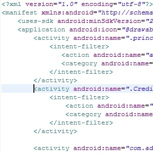 ¿Qué es el Android manifest?